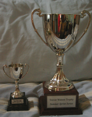 Trevor Watson Trophy with replica