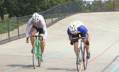 Jamie and Stu, neck and neck Jamie and Stu, neck and neck