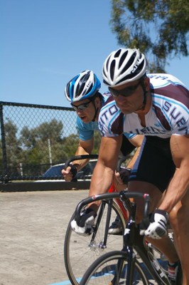 Jeremey races Richard Hurley