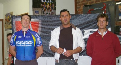 The A grade podium The A grade podium