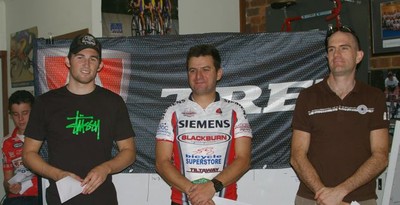 The B grade podium