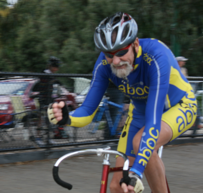 Merv celebrates a win